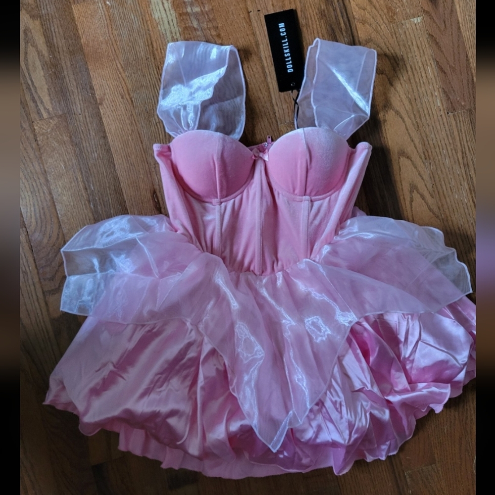 Dolls Kill Pink Sleeping Beauty Costume